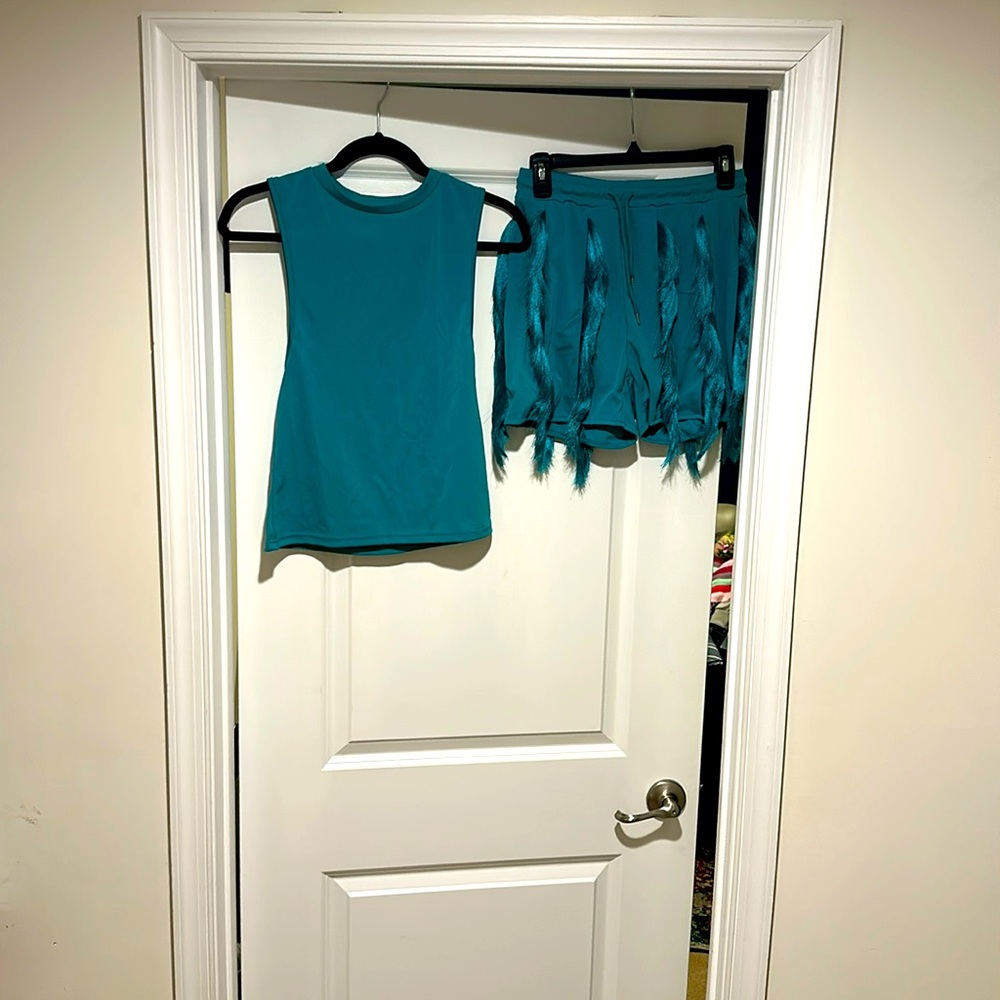 Fringe Turquoise Set